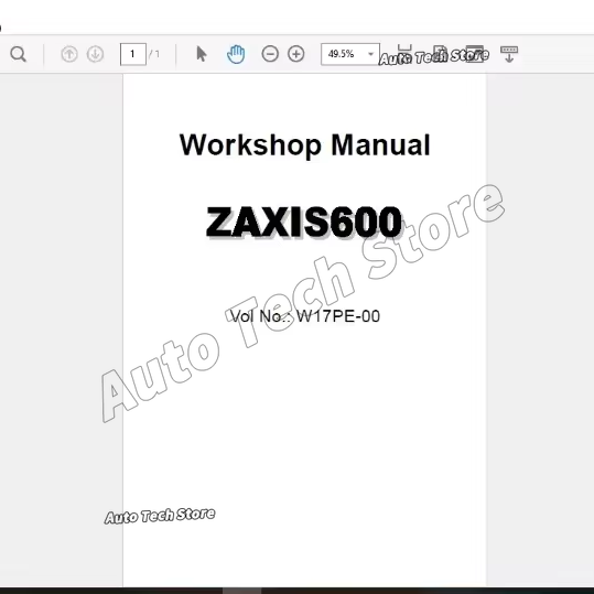 Tools In Workshop Pdf - Zestaw Pełnych Instrukcji Serwisowych Hitachi 2019,